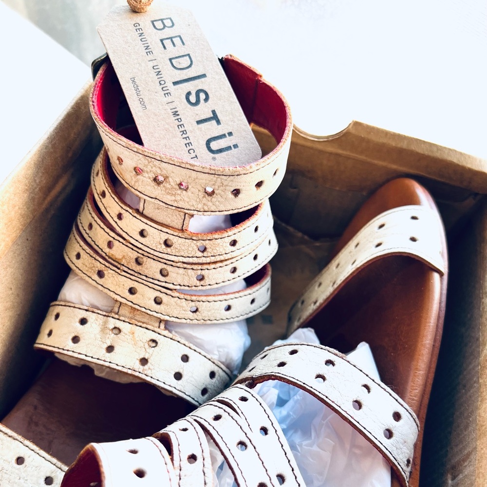 BED STU, Size 8, Artemis M. LUX Nectar, Women's, Gladiator Sandals, NEW in Box!